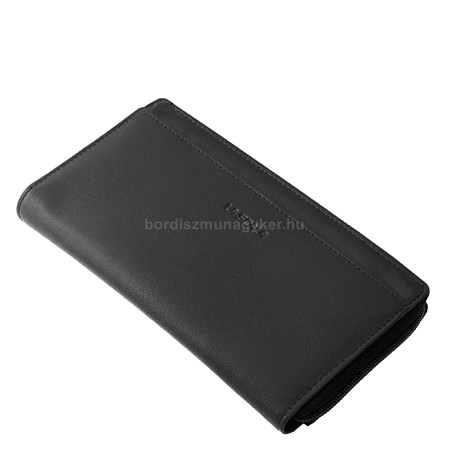 La Scala дамски кожен портфейл черен DG1334