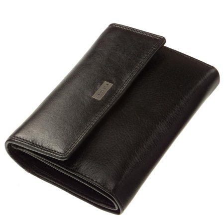 La Scala női bőr pénztárca fekete R121