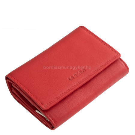 Dámská kožená peněženka La Scala červená DG57006