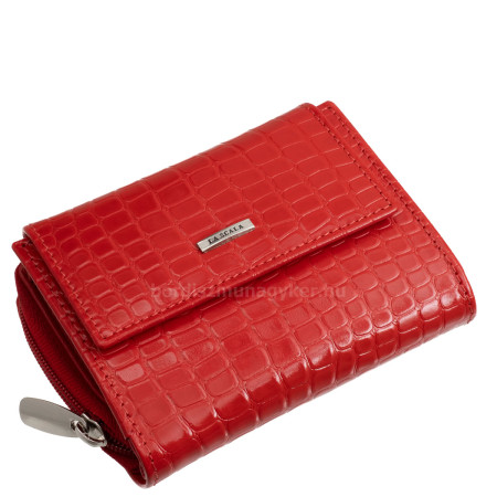 La Scala women's wallet croco pattern ferrari red CRO1509