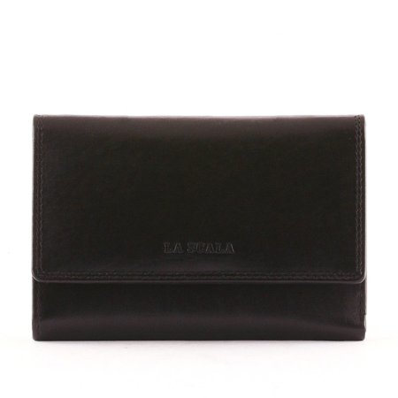 Portefeuille femme La Scala en coffret cadeau noir RS1055