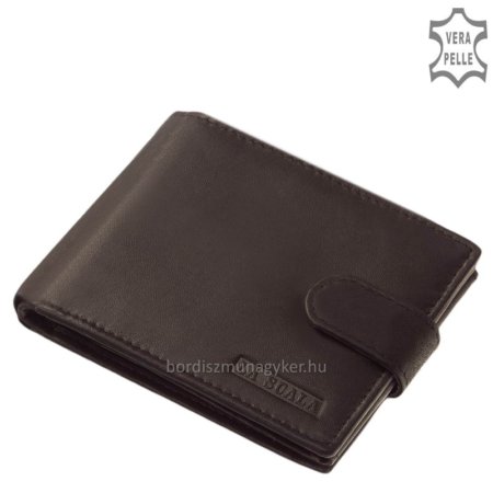 La Scala RFID bőr férfi pénztárca DKR06-FEKETE