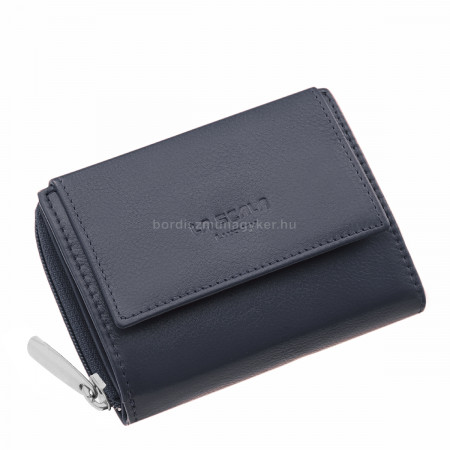 Dámska peňaženka La Scala z pravej kože RFID modrá ANC1509