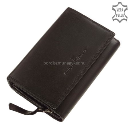 Női pénztárca díszdobozban fekete GreenDeed CVT57006