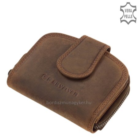 Women's wallet in a gift box SKYFLYER DW011-BROWN
