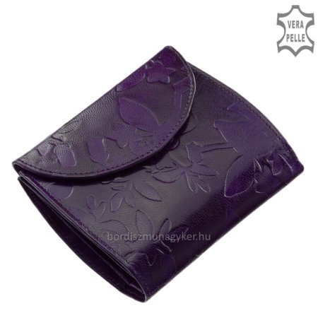 Ženska denarnica z edinstvenim vzorcem GIULTIERI vijolična SSH1400