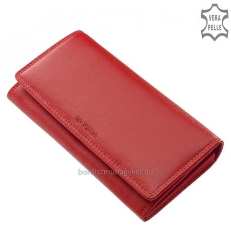 Dámská peněženka LA SCALA z pravé kůže DCO037 červená