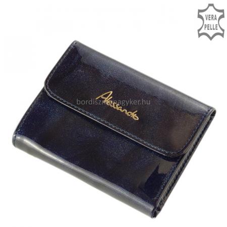 Women's patent leather purse Alessandro Paoli blue 52-42