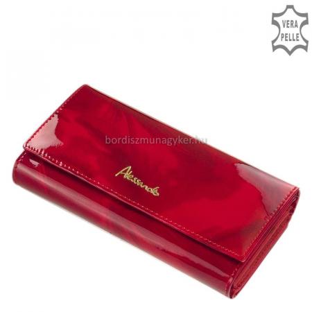 Women's patent leather purse Alessandro Paoli red 52-25