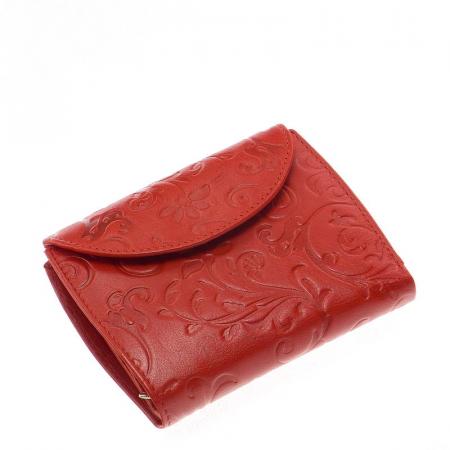 Damen Geldbörse mit Musterdruck NY-2 rot