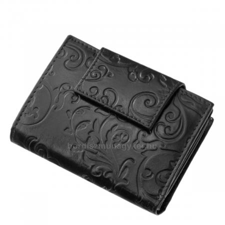 Portefeuille femme avec motif imprimé NYU-3 noir