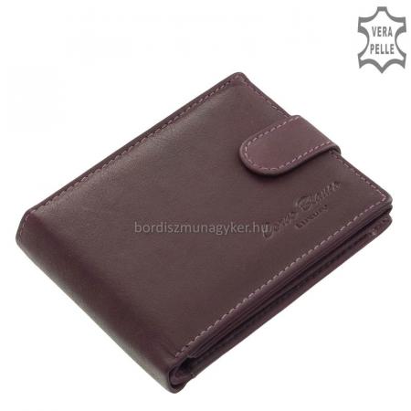 Kvindernes tegnebog lavet af ægte læder Corvo Bianco MCB1021 / T lilla
