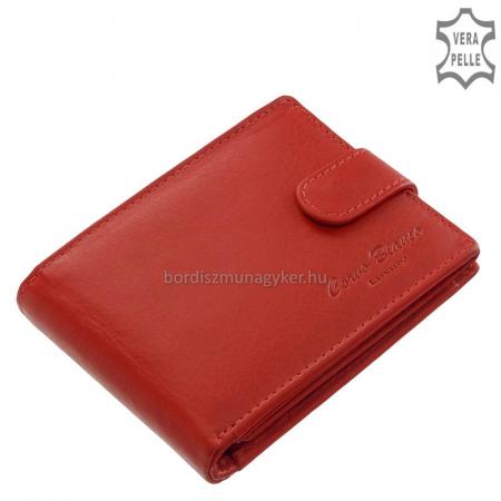 Damen Geldbörse aus echtem Leder Corvo Bianco MCB1021/T rot