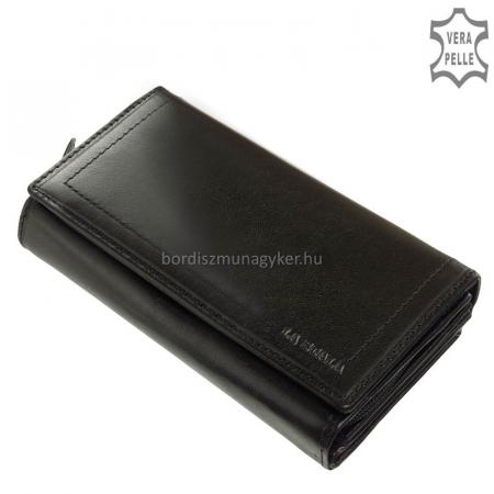 Portofel pentru femei din piele naturală La Scala ABA04 negru