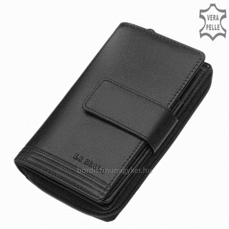 Dámská peněženka z pravé kůže La Scala TGN443 černá