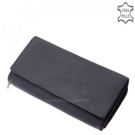 Dámská peněženka z pravé kůže RFID La Scala LSH34 modrá