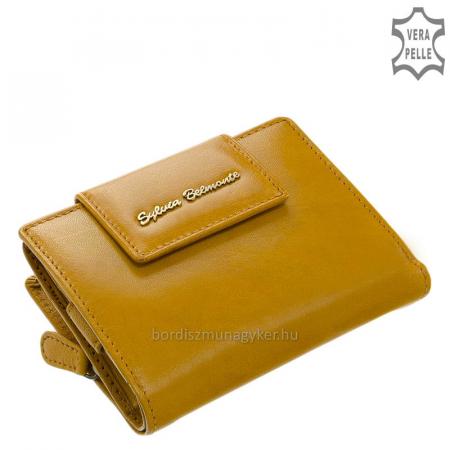 Dámska peňaženka z pravej kože Sylvia Belmonte ZEN11259 horčica