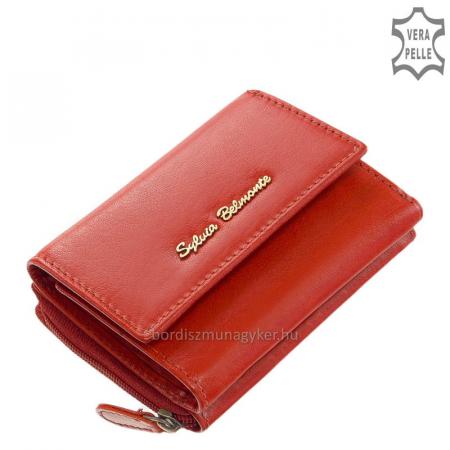Dámska peňaženka z pravej kože Sylvia Belmonte ZEN36 červená