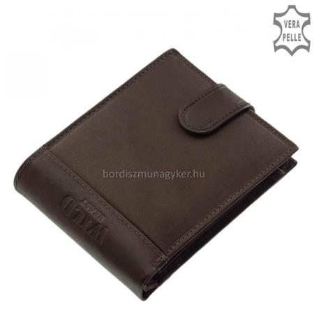 Peňaženka z pravej kože hnedej WILD BEAST SWC6002L / T