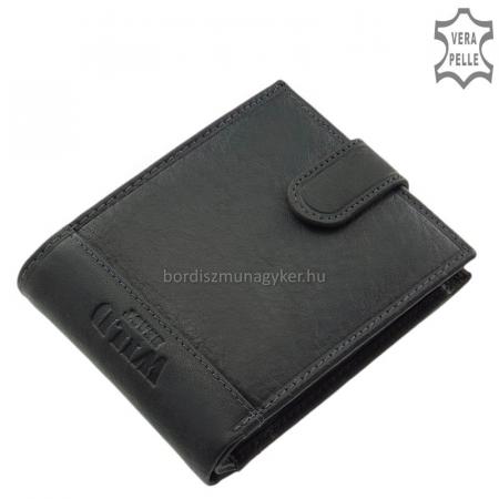 Peňaženka z pravej kože sivej farby WILD BEAST SWC6002L / T
