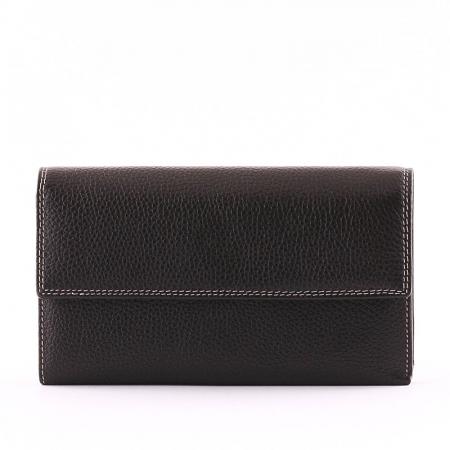Portefeuille femme Piazza Duomo avec coffret cadeau noir L230