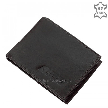 S. Belmonte men's wallet black ADC36