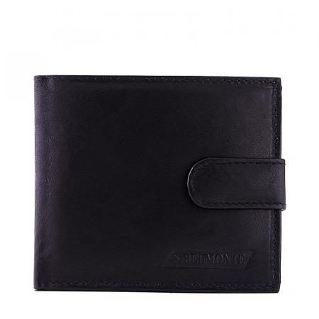 S. Belmonte men's wallet black ADC60
