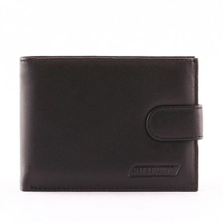 S. Belmonte férfi pénztárca fekete MGK04/T