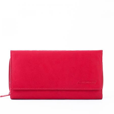 Portefeuille femme S. Belmonte rouge ADC34
