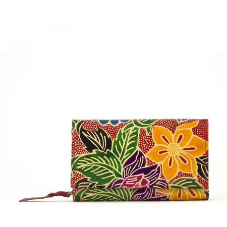 S. Belmonte women's wallet red S100 / 2