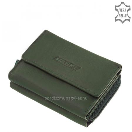S. Belmonte női pénztárca sötétzöld MSRI36