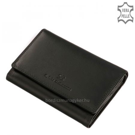 SB Sylvia Belmonte Women's Leather Wallet TG507-BLACK