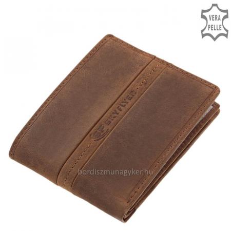 Usnjena denarnica SKYFLYER SVL09-BROWN
