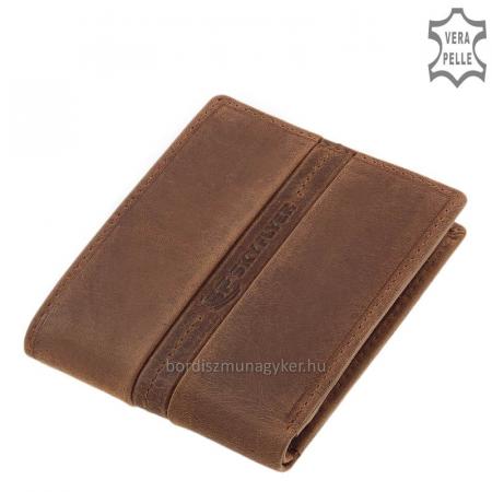 SKYFLYER leather wallet SVL1002-BROWN