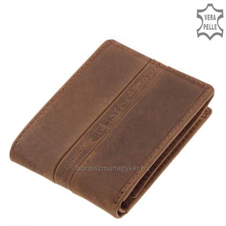 Kožená peněženka SKYFLYER SVL102-HNĚDÁ
