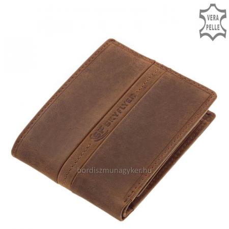 Usnjena denarnica SKYFLYER SVL6002L-BARN