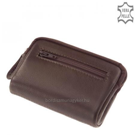 SLM genuine leather keychain brown 8032