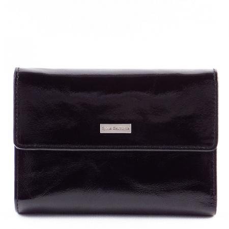 Dámska kožená peňaženka Sylvia Belmonte FSB121 čierna