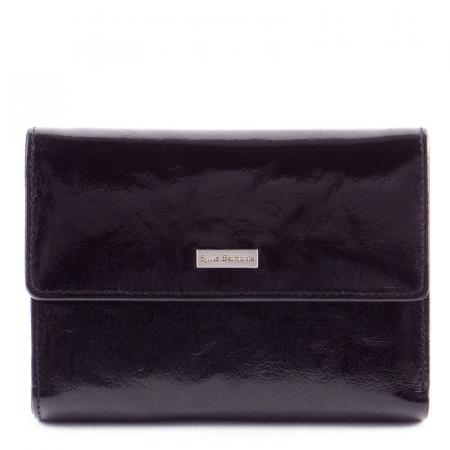 Dámska kožená peňaženka Sylvia Belmonte FSB129 čierna