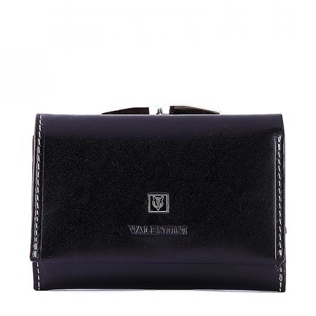 Pudełko prezentowe luksusowe damskie portfele Valentini czarne 486-P5