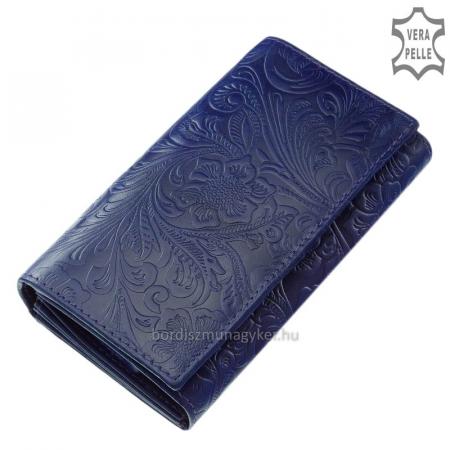 Dámská vzorovaná peněženka modrá Sylvia Belmonte IM100