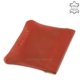 Porte-monnaie en cuir La Scala M-004 rouge