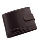 Usnjena moška denarnica s stikalom Giultieri GCS1027/T črna