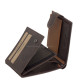 Leather men's wallet with toggle GreenDeed brown AFK1021/T