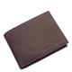 Usnjena moška denarnica s stikalom GreenDeed rjava AGD09/T