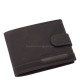 Kožená pánska peňaženka s vypínačom GreenDeed čierna AFK08/T