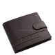 Kožená pánská peněženka v dárkové krabičce hnědé SCB6002L/T