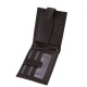 Portefeuille en cuir pour homme dans une boîte cadeau marron SCB6002L/T