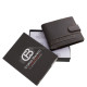 Leather men's wallet in gift box brown SCB6002L/T