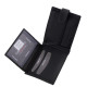 Portefeuille en cuir pour homme dans une boîte cadeau noir SCC09/T